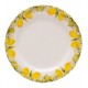 Prato 20cm para Sobremesa Siciliano Bege Ceramica